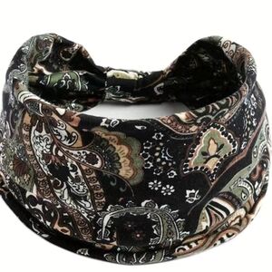 Paisley Print Headband